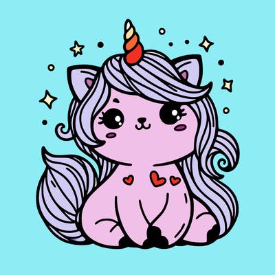 unicorn cat