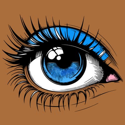 realistic eye