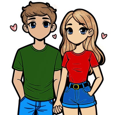 boyfriend and girlfriend