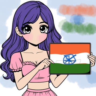 realistic pretty girl holding blank sign