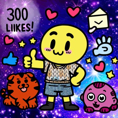 300 likes!