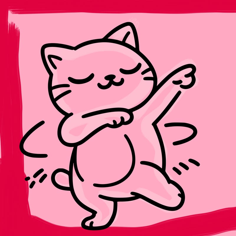 cat dancing