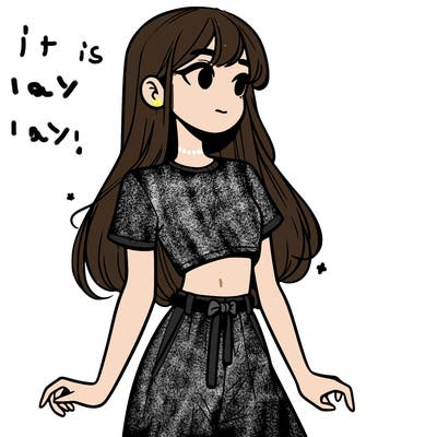 girl in a cute crop top
