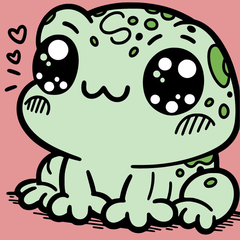 frog cute