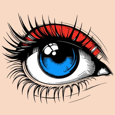 realistic eye