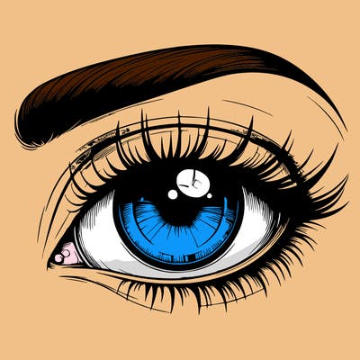 realistic eye