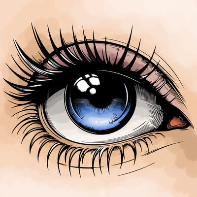 realistic eye