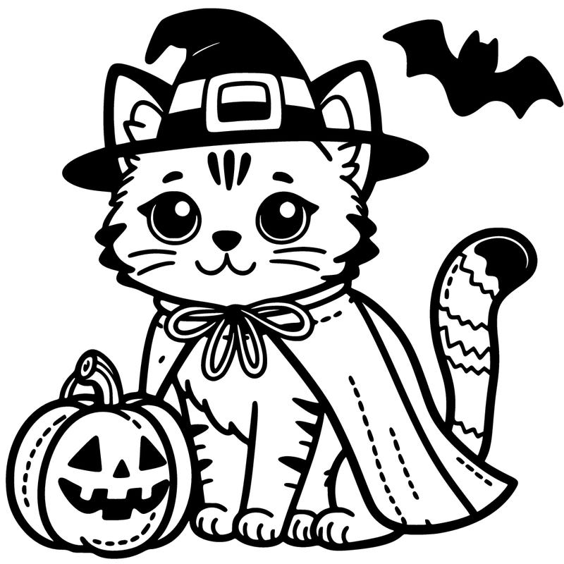 halloween cat