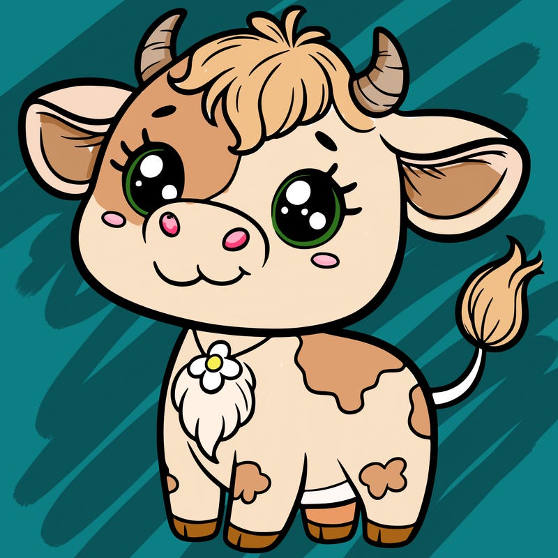 cute cow