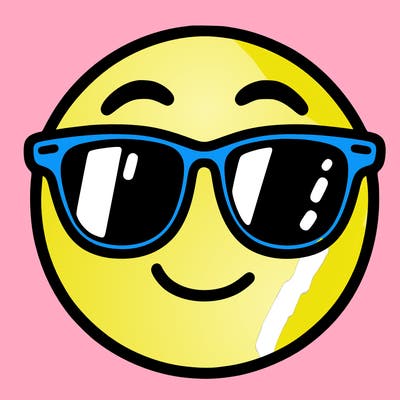 emoji with sunglasses
