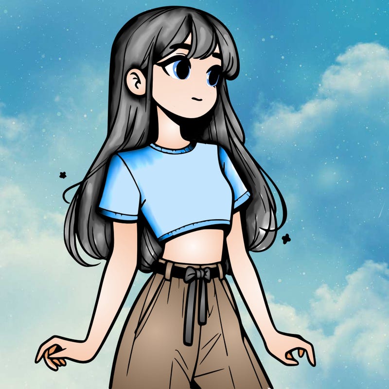 girl in a cute crop top