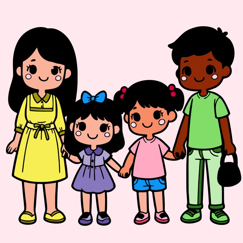 family of four