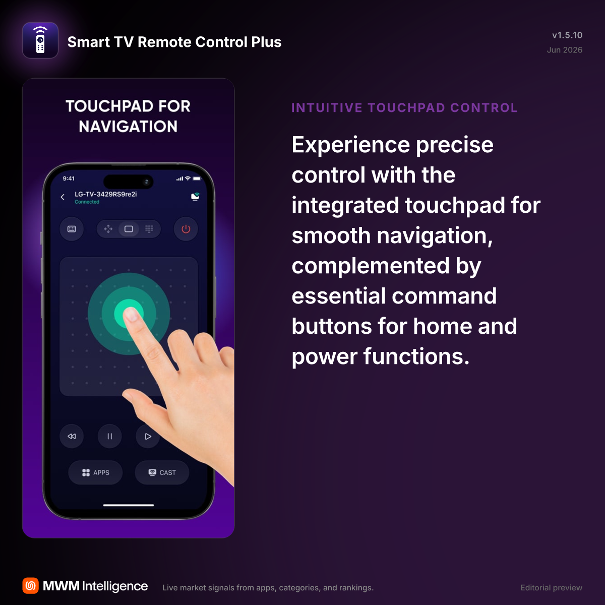 Smart TV Remote Control Plus - Utilities App | MWM