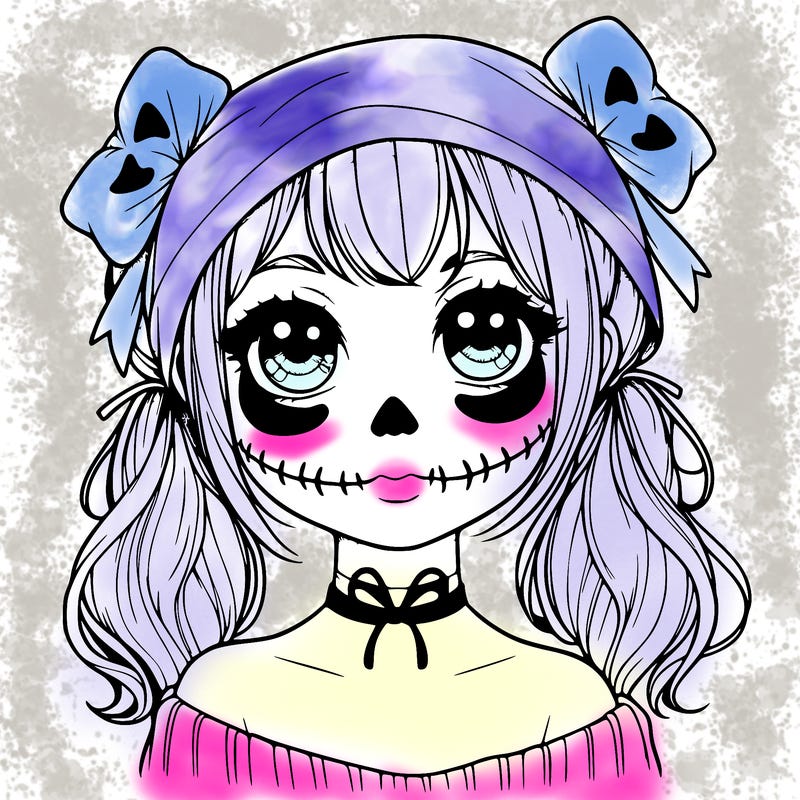 realistic girl halloween