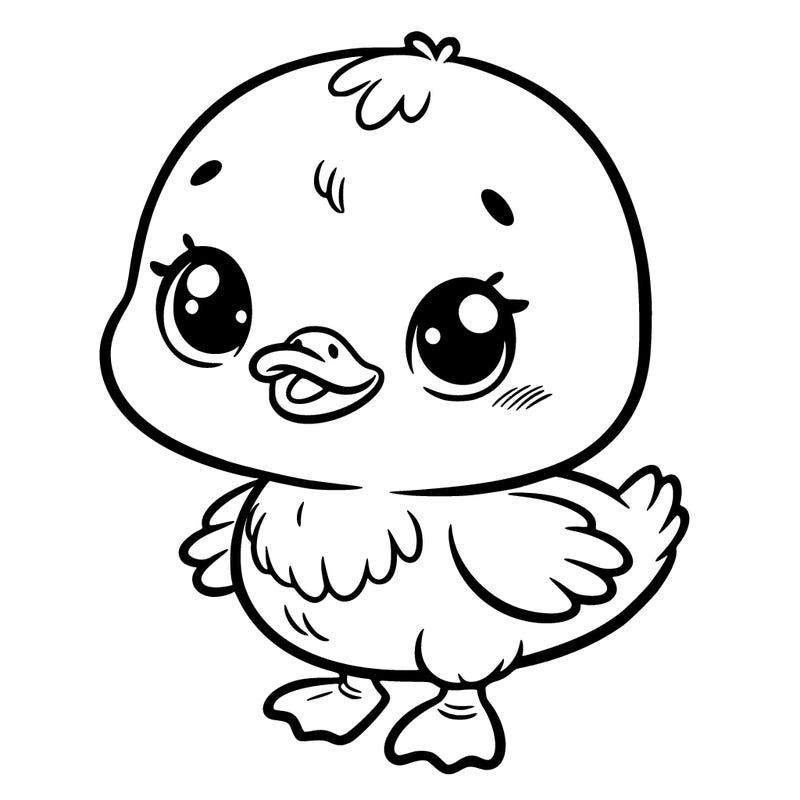 a cute little ducking