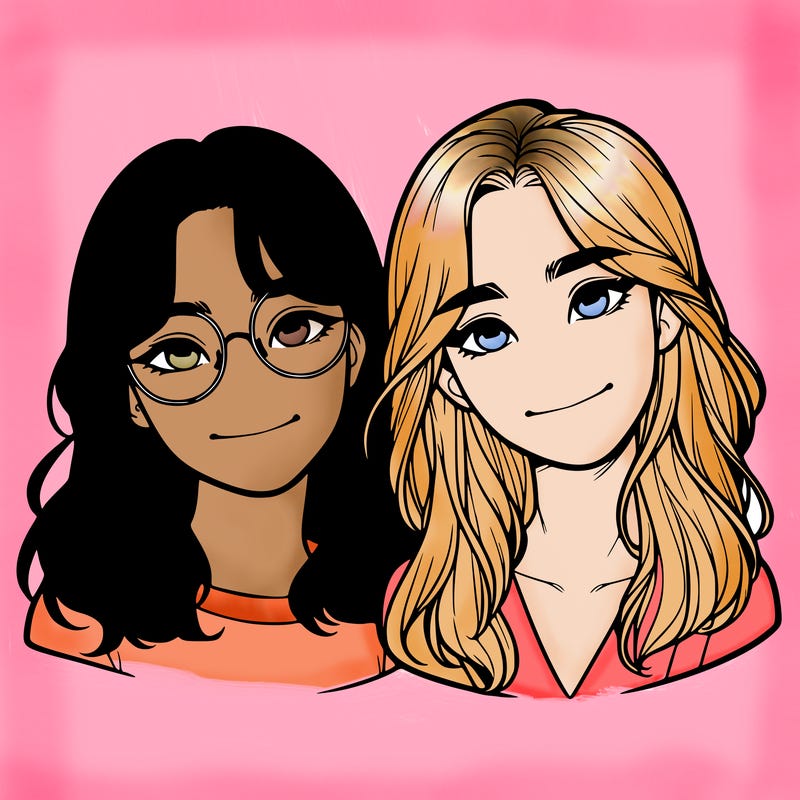 two realistic besties