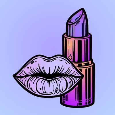 lips and lipstick