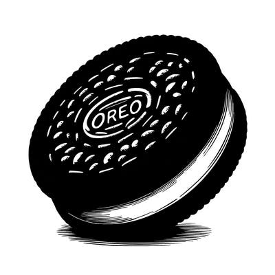 realistic oreo