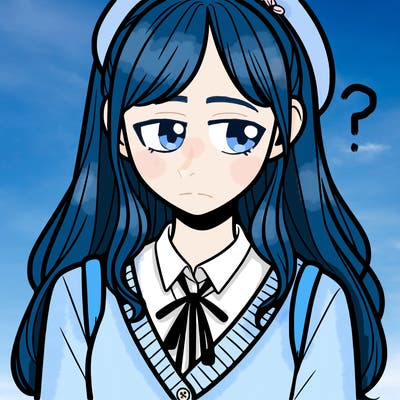 faceless preppy girl