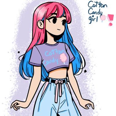 girl in a cute crop top