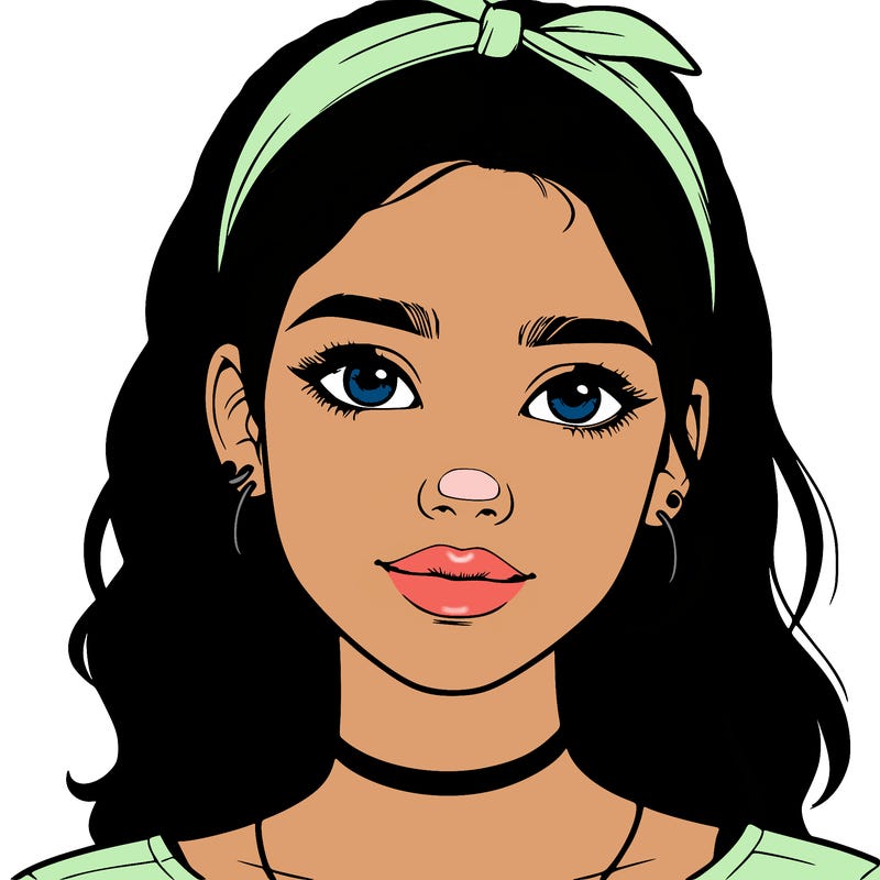 realistic teenage girl