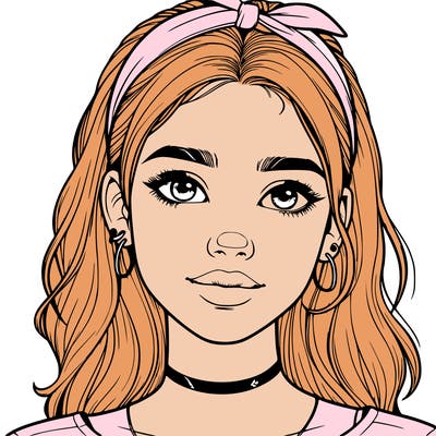 realistic teenage girl