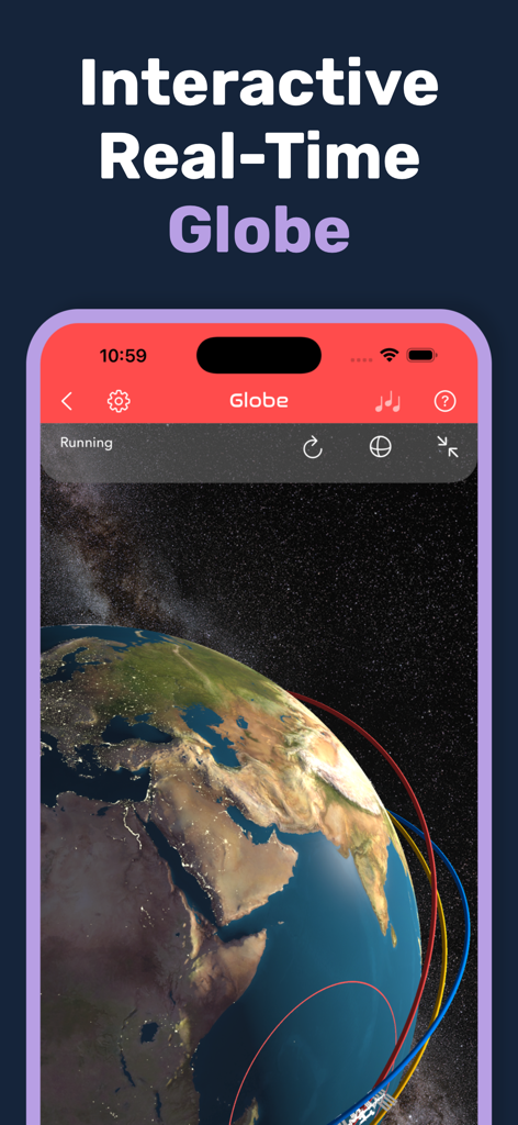 ISS Real-Time Tracker 3D - 地球周辺の衛星軌道を表示するインタラクティブなリアルタイム3D地球儀