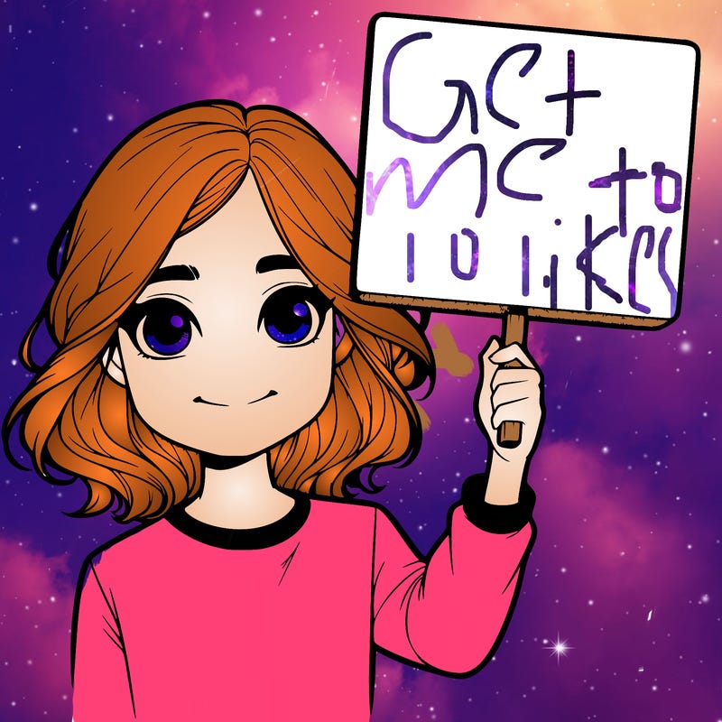 realistic girl holding up a sign