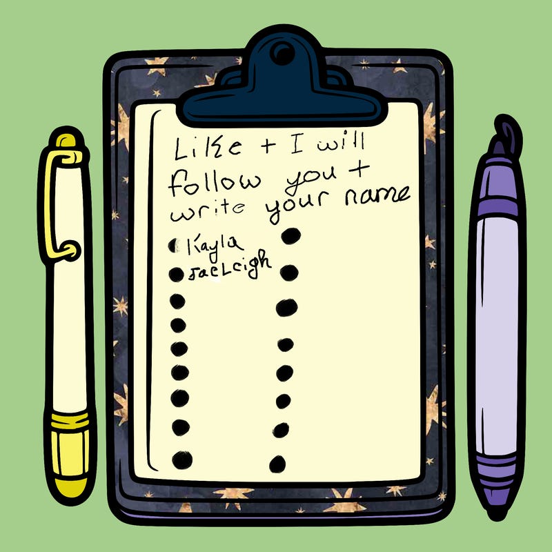 blank clip board with pen