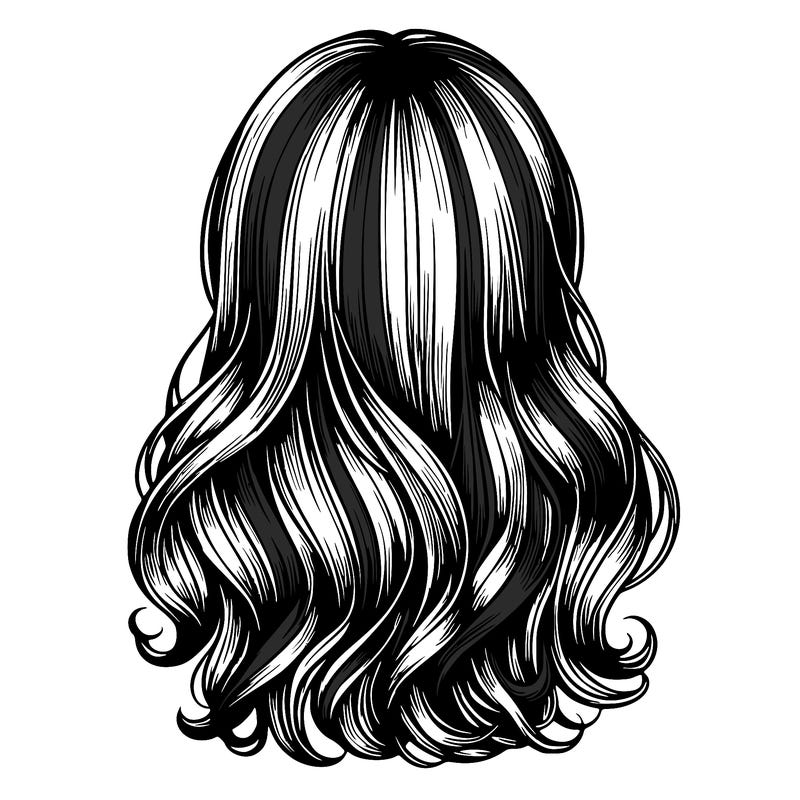 hair relistic  girl