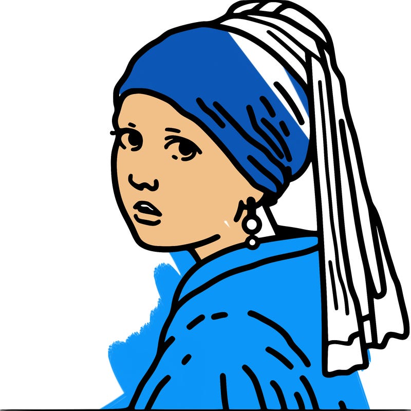 girl with the pearl earring painting