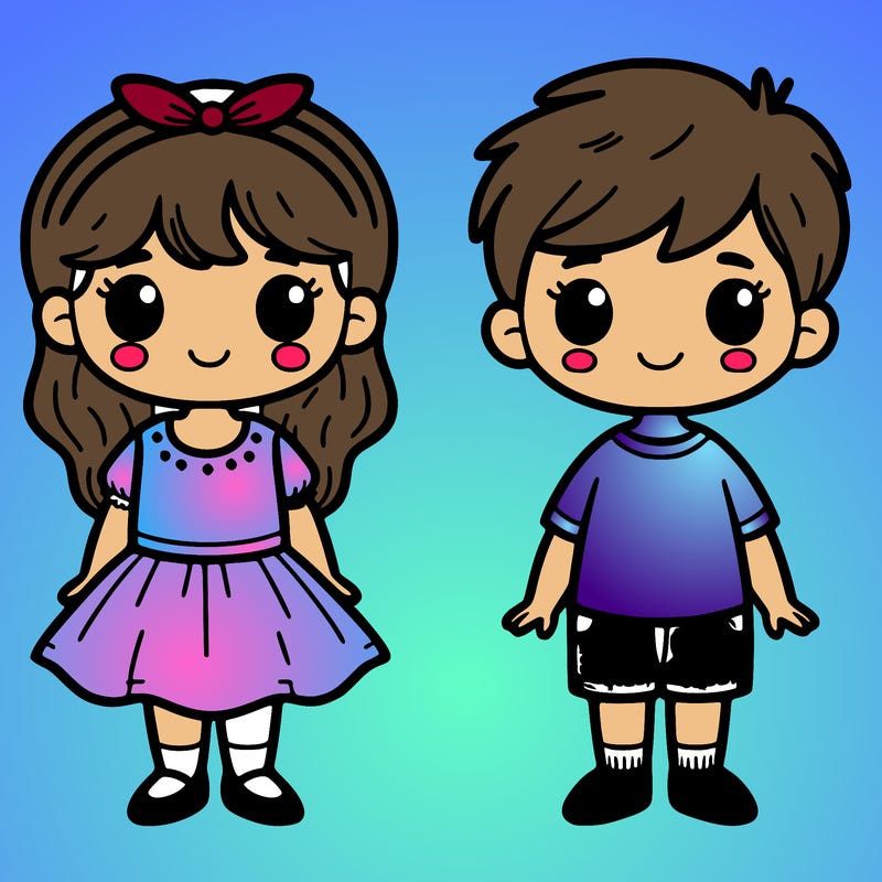 girl and boy