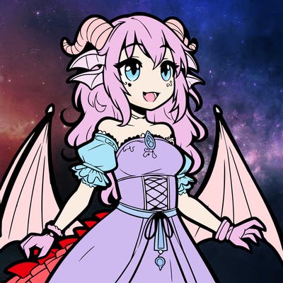 a dragon girl