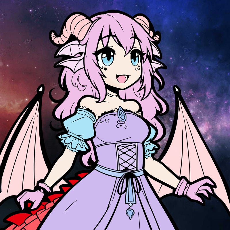 a dragon girl