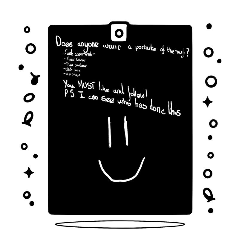 blank piece of paper