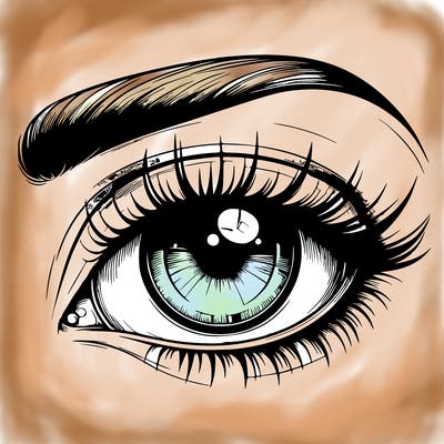 realistic eye
