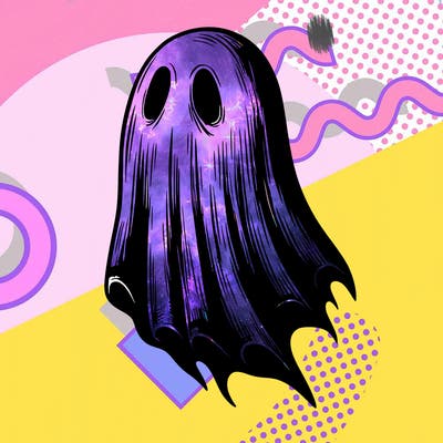 realistic creepy ghost