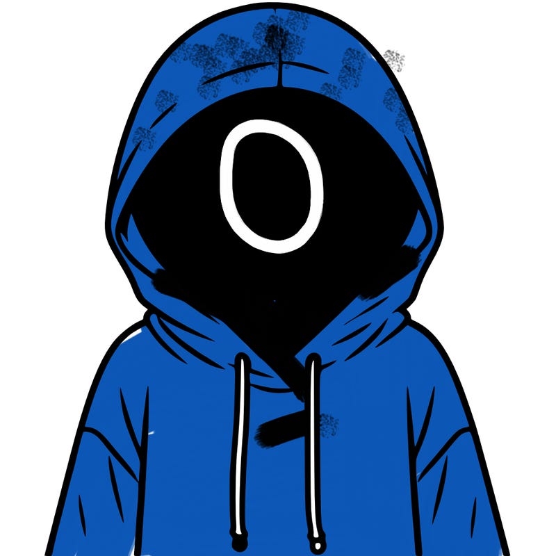 faceless girl in hoodie