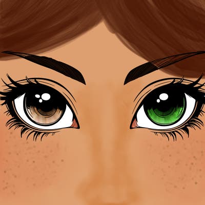 realistic eyes