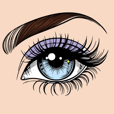 a beautiful eye