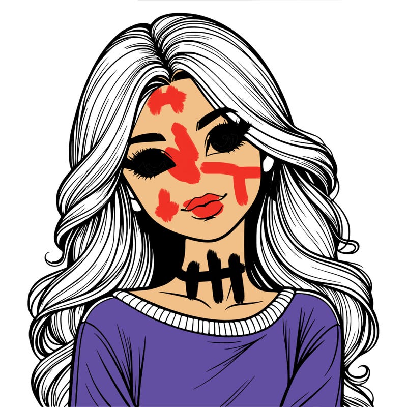 realistic beautiful girl