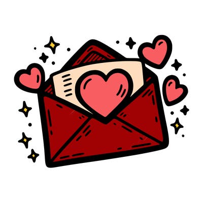love letter envelope