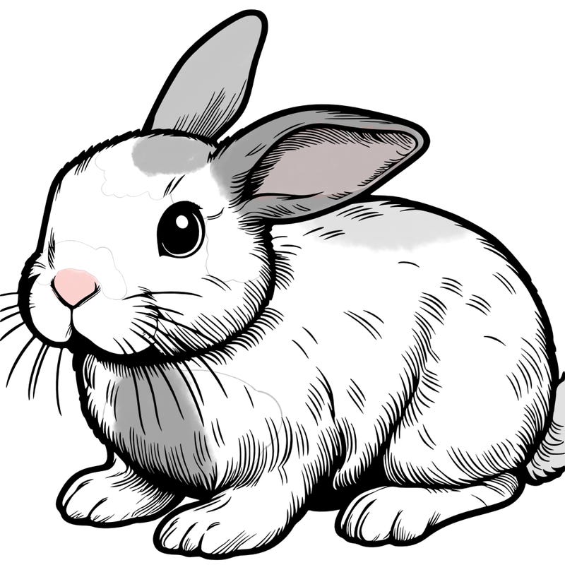 realistic bunny