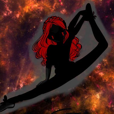 girl doing the splits realistic