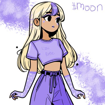 girl in a cute crop top