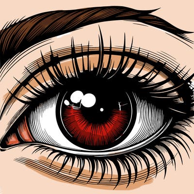 realistic eye