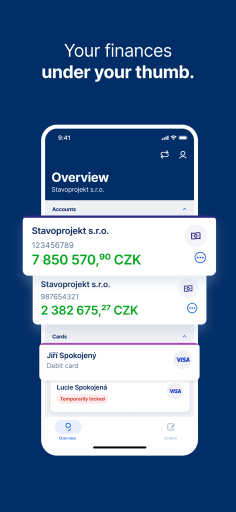 George Business Česko - Finance App | MWM