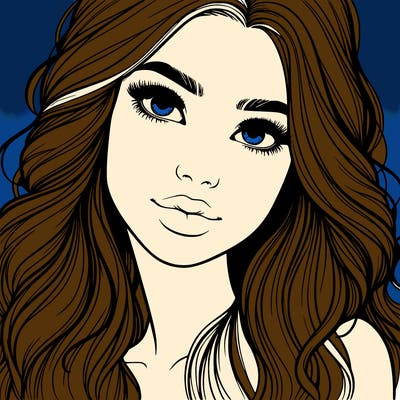 beautiful realistic girl