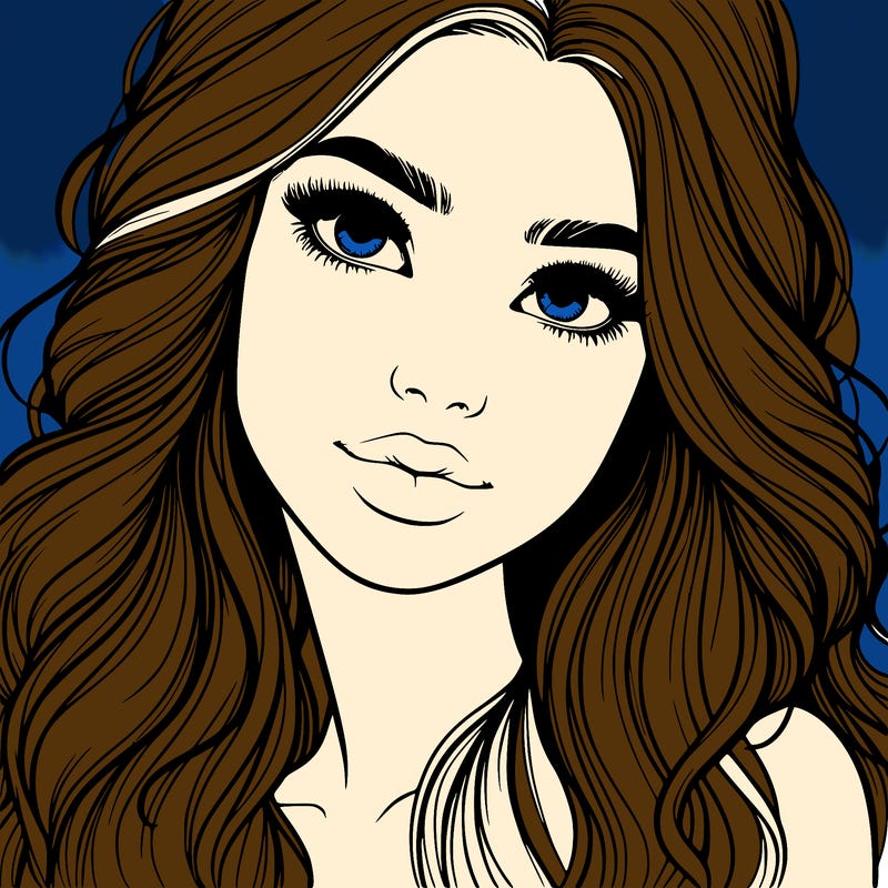 beautiful realistic girl