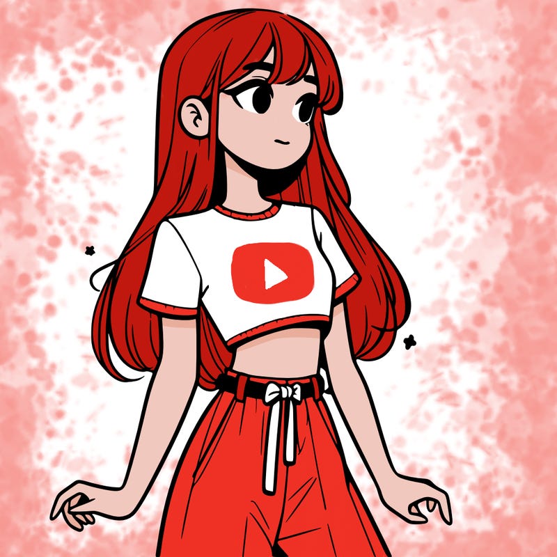 girl in a cute crop top